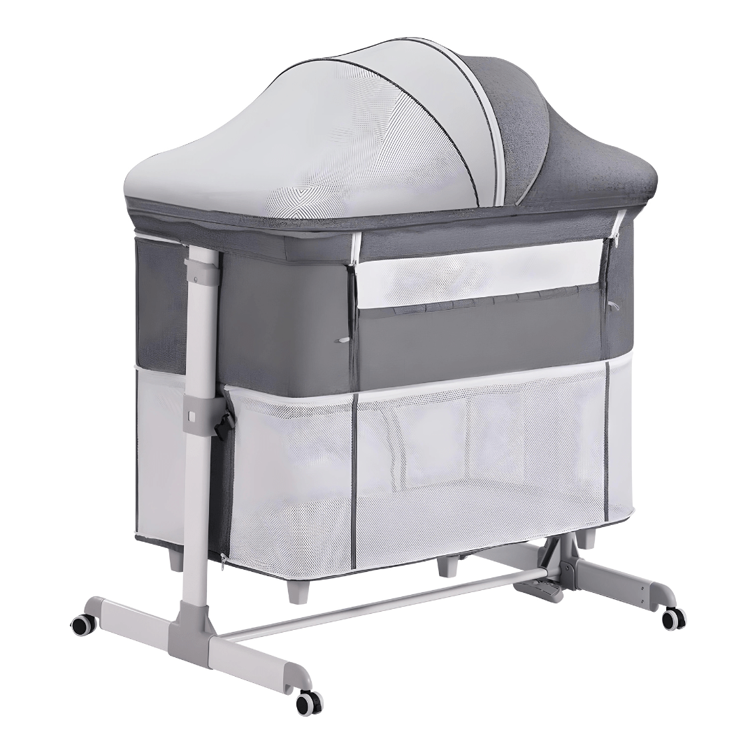 Multifunctional newborn baby crib with adjustable angle and portable cradle bed – ideal for parents in Lebanon"