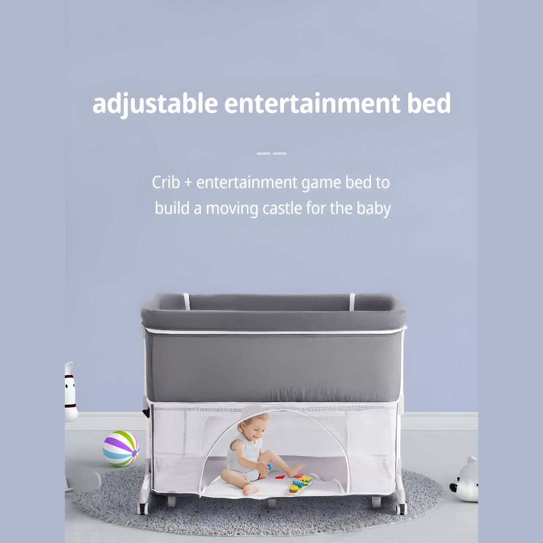 Ultimate Comfort Multifunctional Baby Crib for Newborns