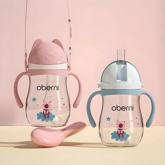 270ml BPA-free baby bottle with soft straw and anti-colic design – Beirut, Lebanon