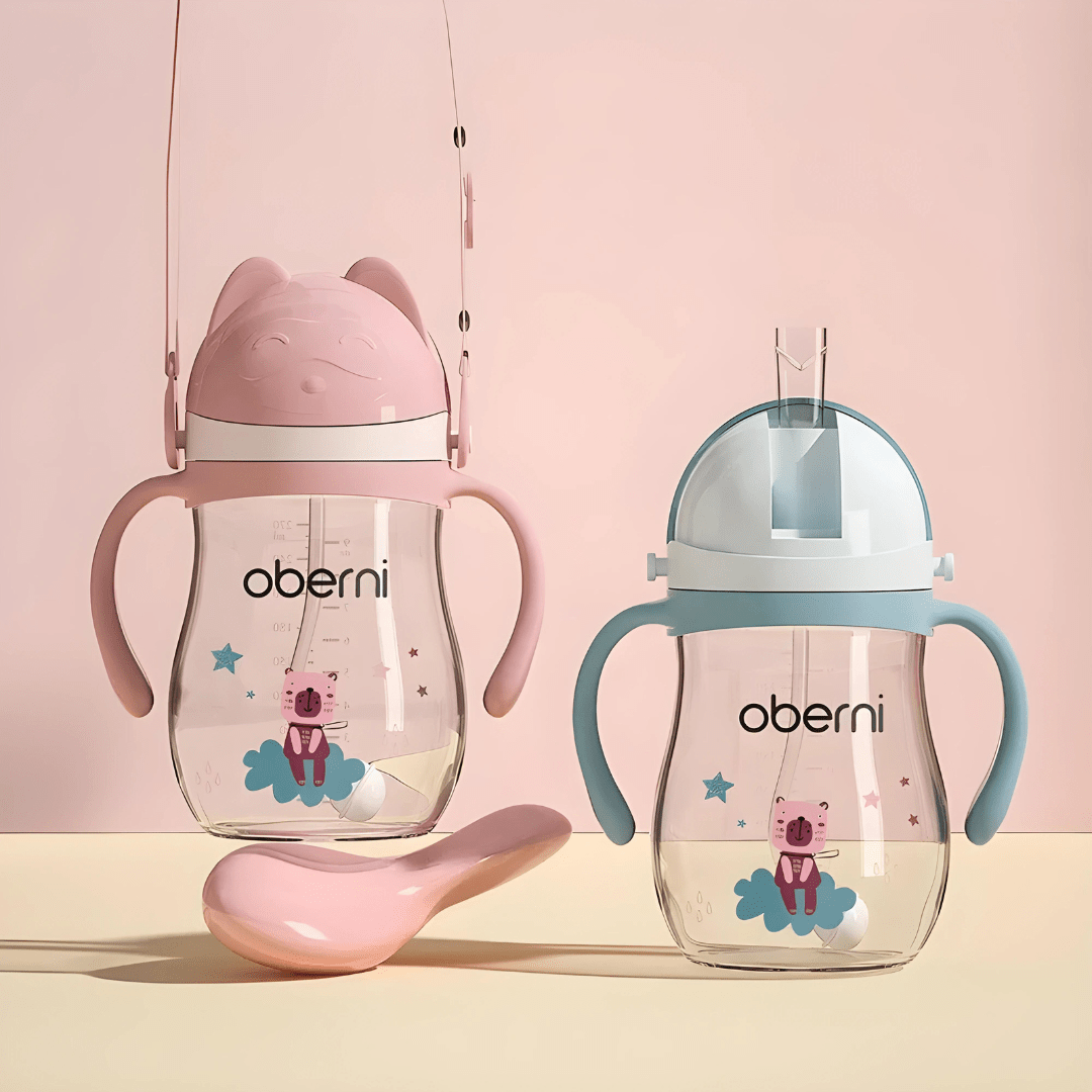 270ml BPA-free baby bottle with soft straw and anti-colic design – Beirut, Lebanon