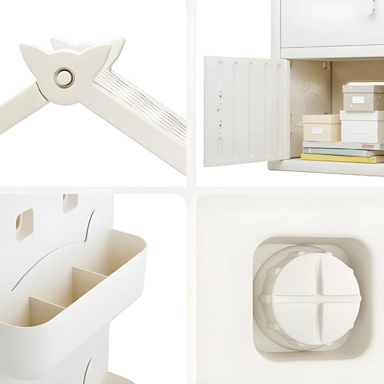 Eco-protection HDPE Kinderopbergkast + garderobekast