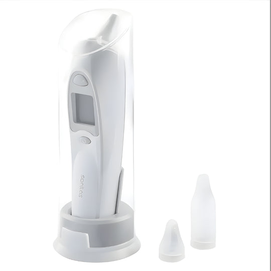 SANITAS SFT 53 medical infrared ear thermometer with display and protective caps – suitable for home and hospital use in Beirut Lebanon