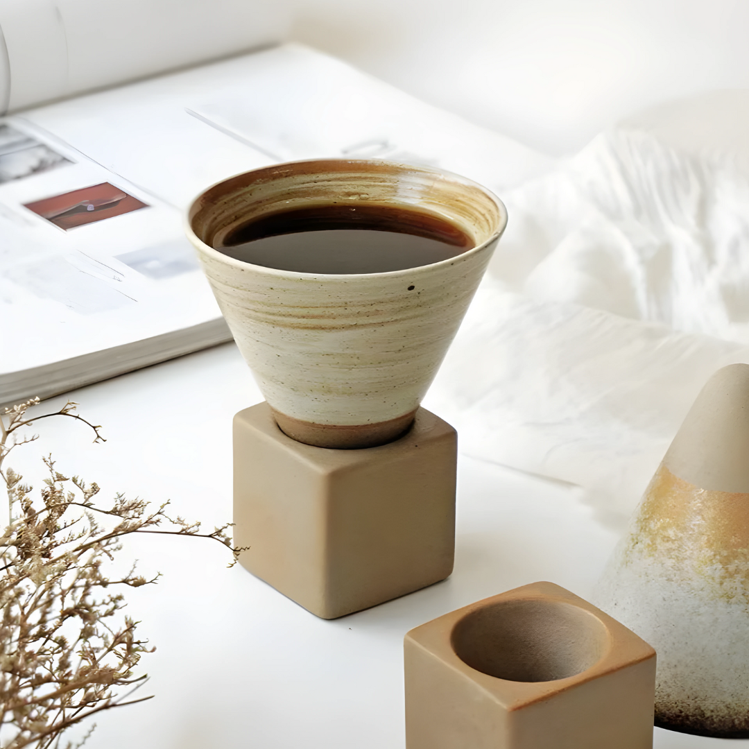 Japanese Coffee Cup New design 90ML With Base