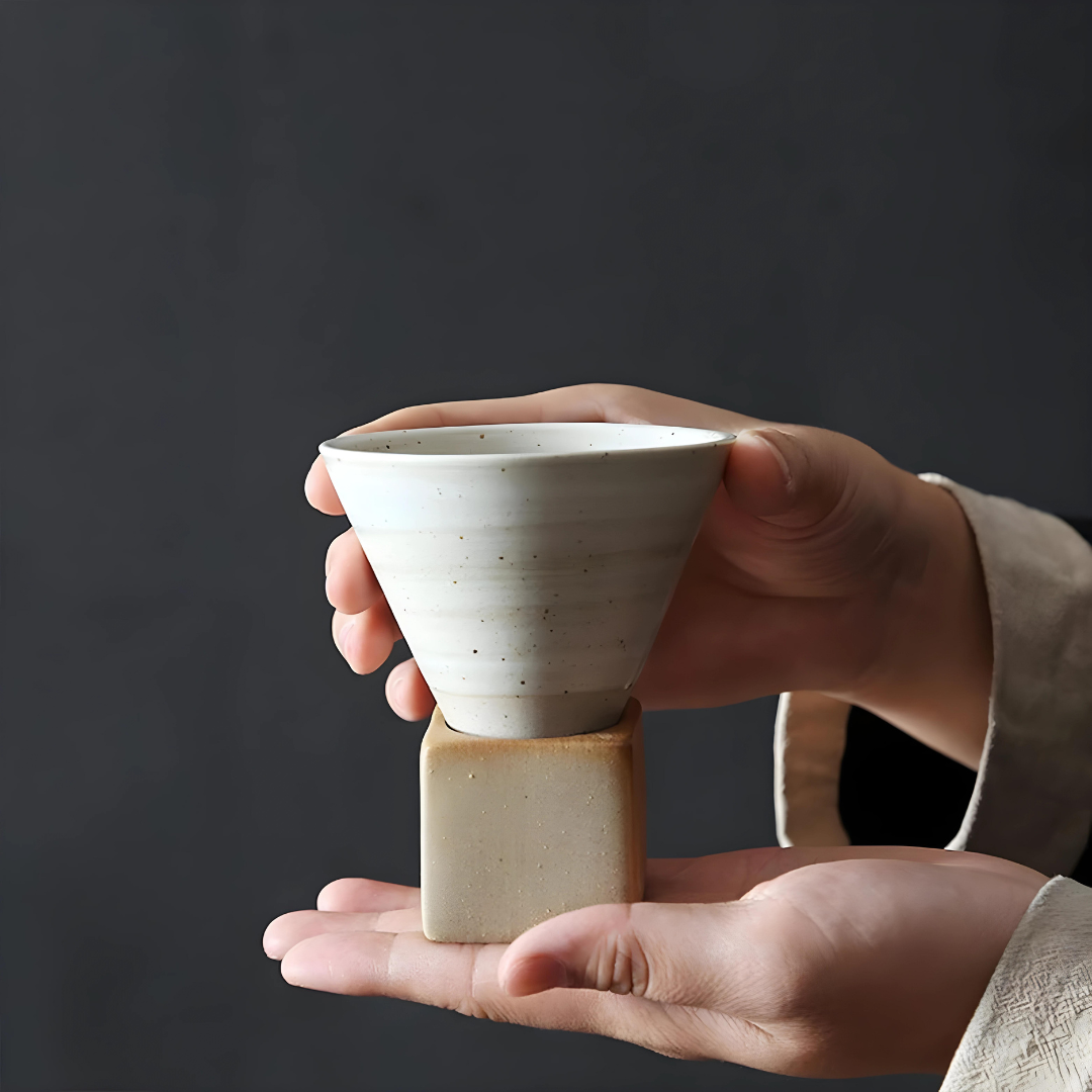 Japanese Coffee Cup New design 90ML With Base