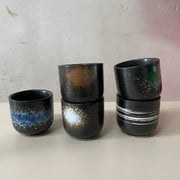 Japanese-style ceramic mugs in assorted colors, 200ml, perfect for tea or coffee in Lebanon