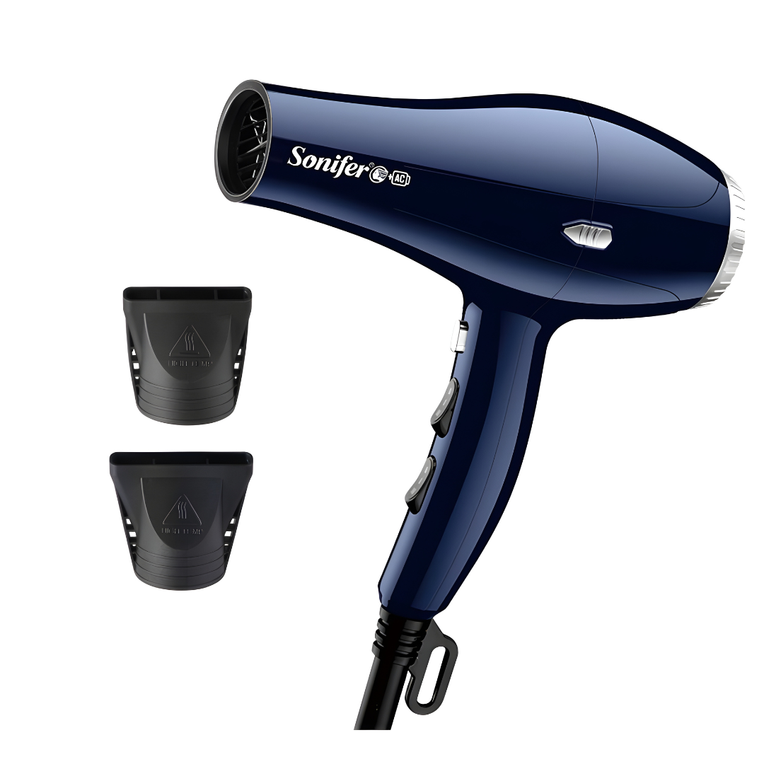 Professional Semi-Compact Hair Dryer With Anti-Frizz Effect 2000W