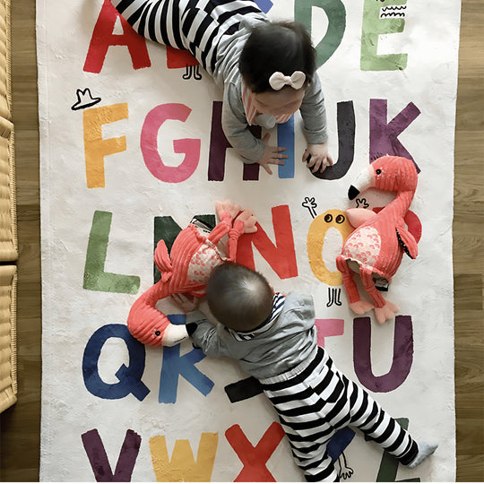 Alphabet kids rug 100×150 cm soft colorful anti-slip educational playmat for children – Lebanon Beirut