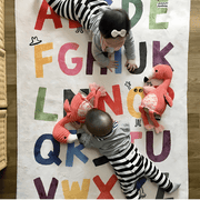 Alphabet kids rug 100×150 cm soft colorful anti-slip educational playmat for children – Lebanon Beirut