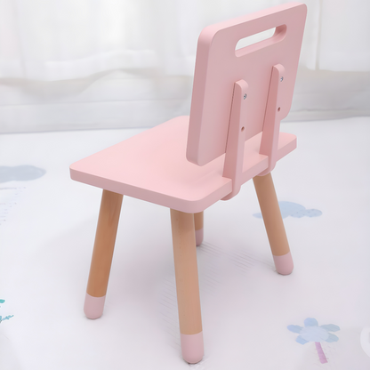 Montessori Preschool and Kindergarten Kids Desk With Chair