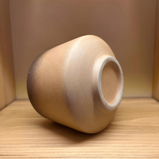 Premium handgemaakte Japanse retro kop van grof aardewerk, 190 ml