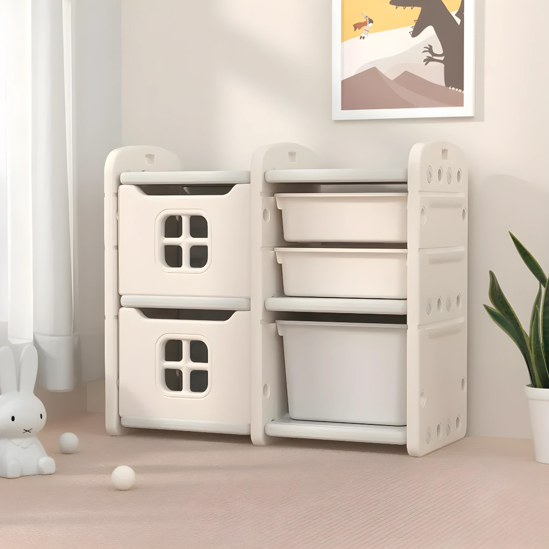 Tomas Train Toy Storage Cabinet for Children