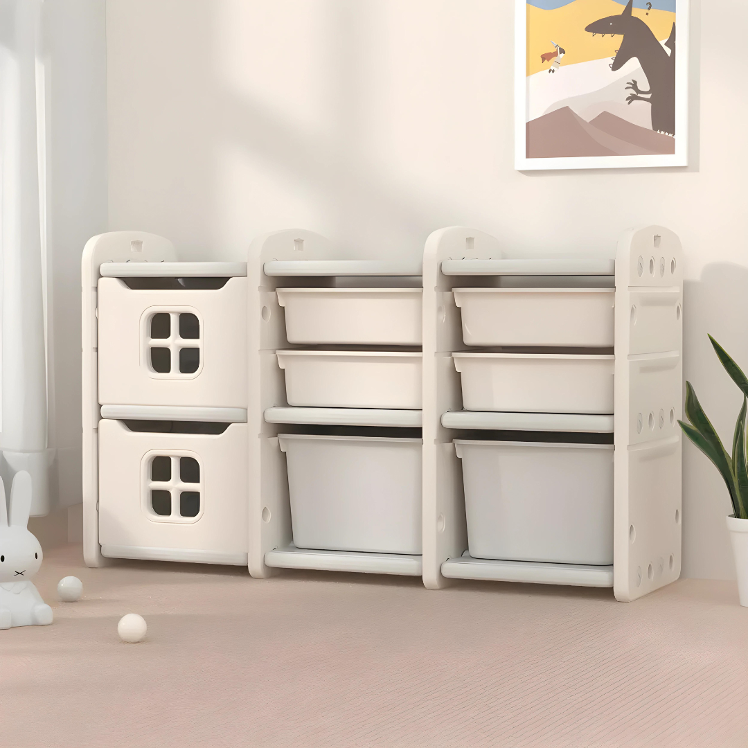 Tomas Train Toy Storage Cabinet for Children