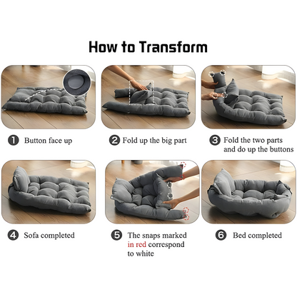 3 In 1 Luxurious Pet Bed: Ultimate Comfort for All Pets