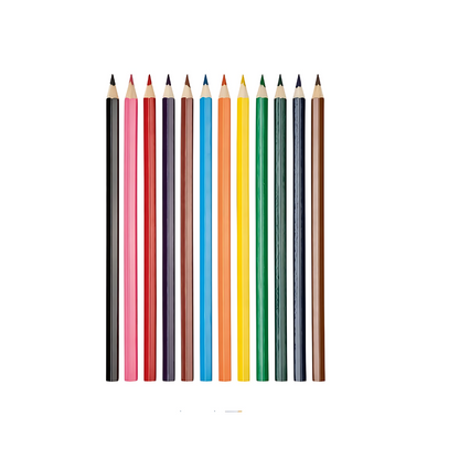 United Office Set of Wooden Pencils 12 Pieces