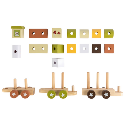 Playtive Wooden Train 1 Year +