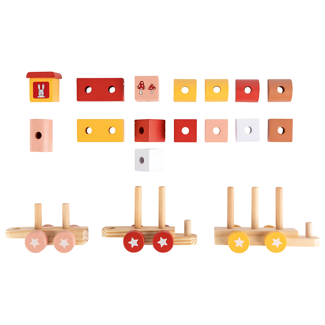 Playtive Wooden Train 1 Year +