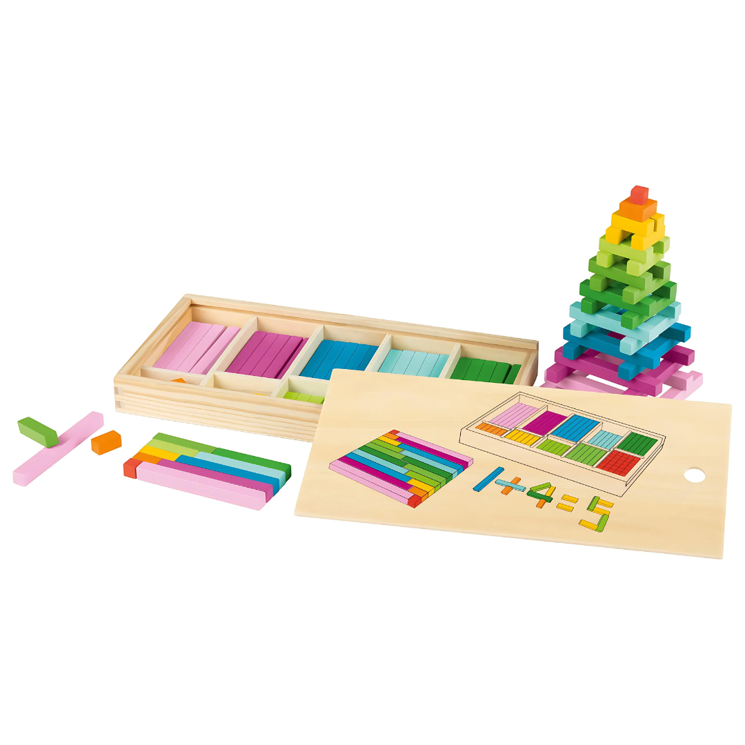 Playtive Montessori Calculation Sticks 151 Pieces