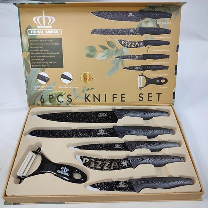 Royal Swiss Switzerland Knife Set 6 Pieces