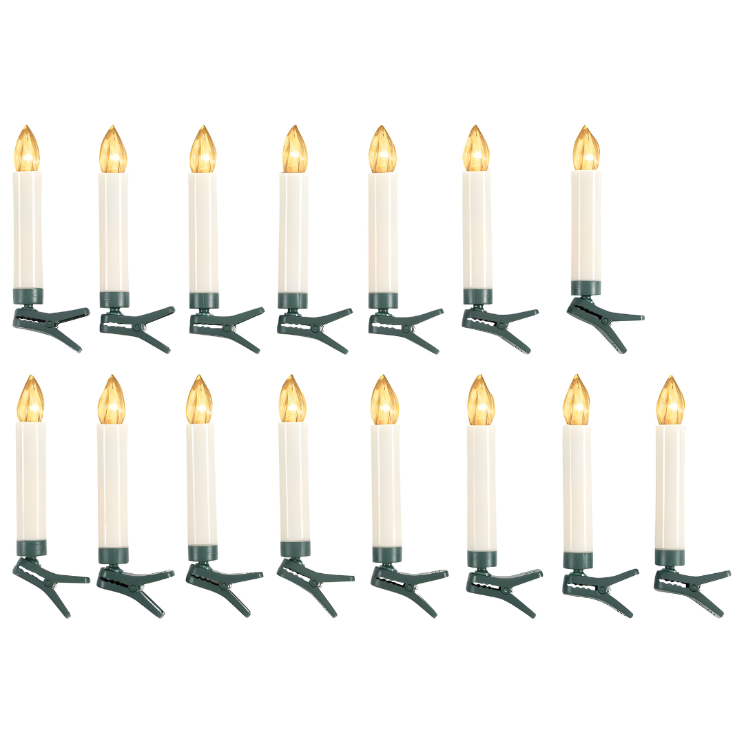 LIVARNO home LED Christmas Tree Candles  15 pcs