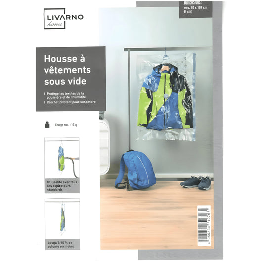 Livarno Home Vacuüm Kledingzak 70×104 cm
