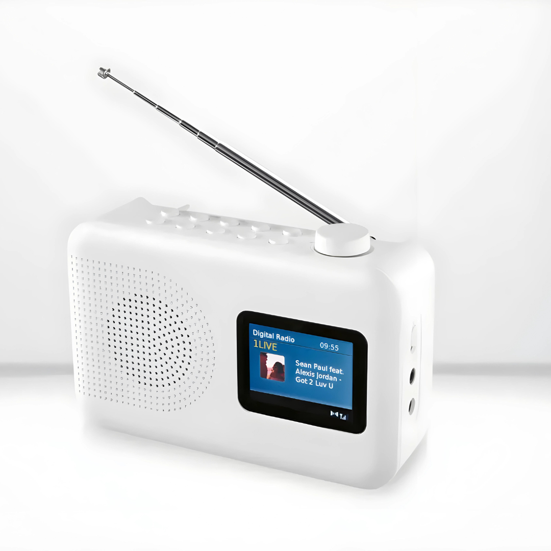 Silvercrest DAB+ Radio with Alarm Function Black Or White