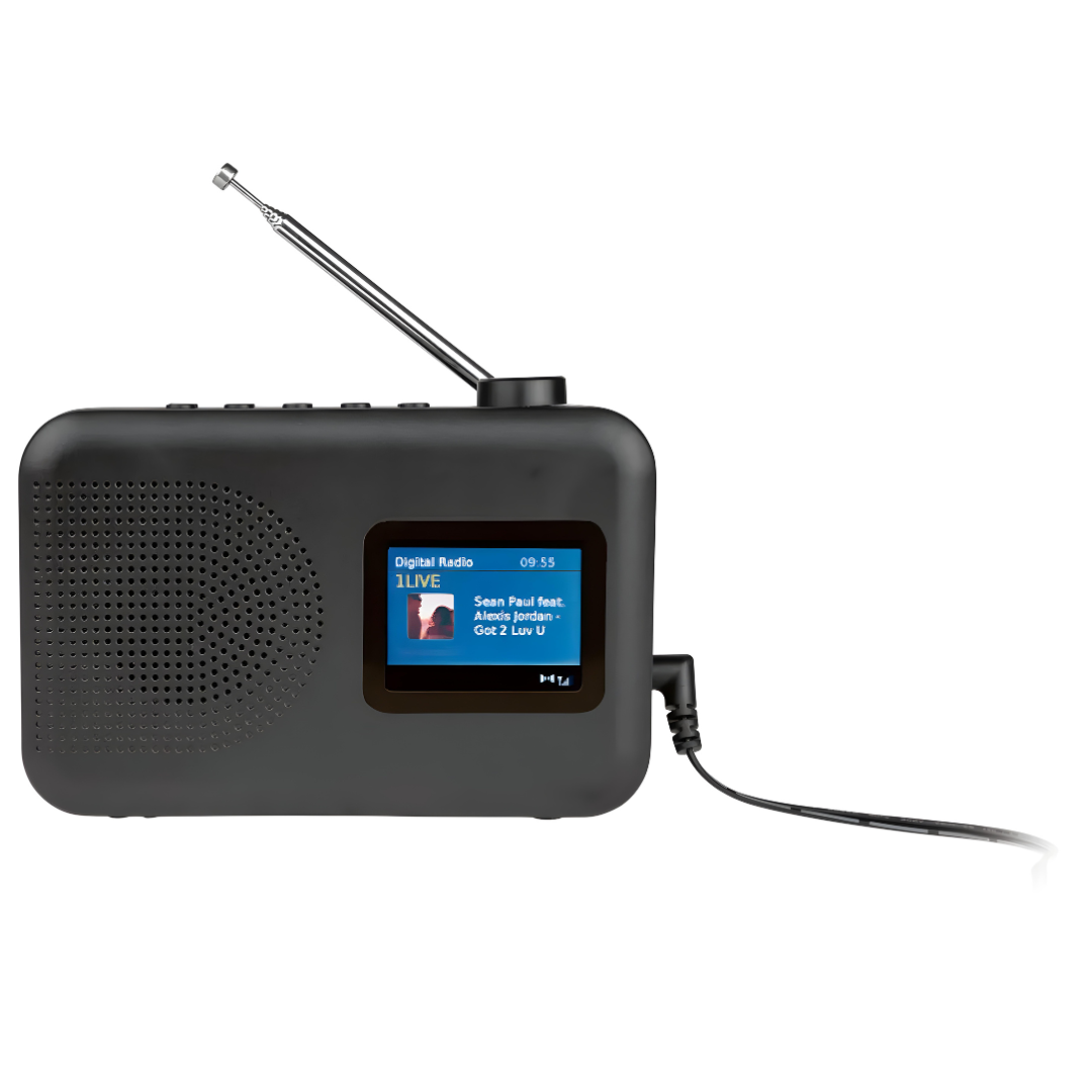 Silvercrest DAB+ Radio with Alarm Function Black Or White