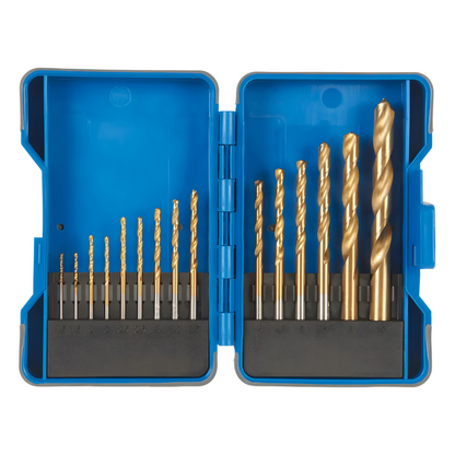 Parkside HSS drill Bit Set 15 Pieces In A Practical Box