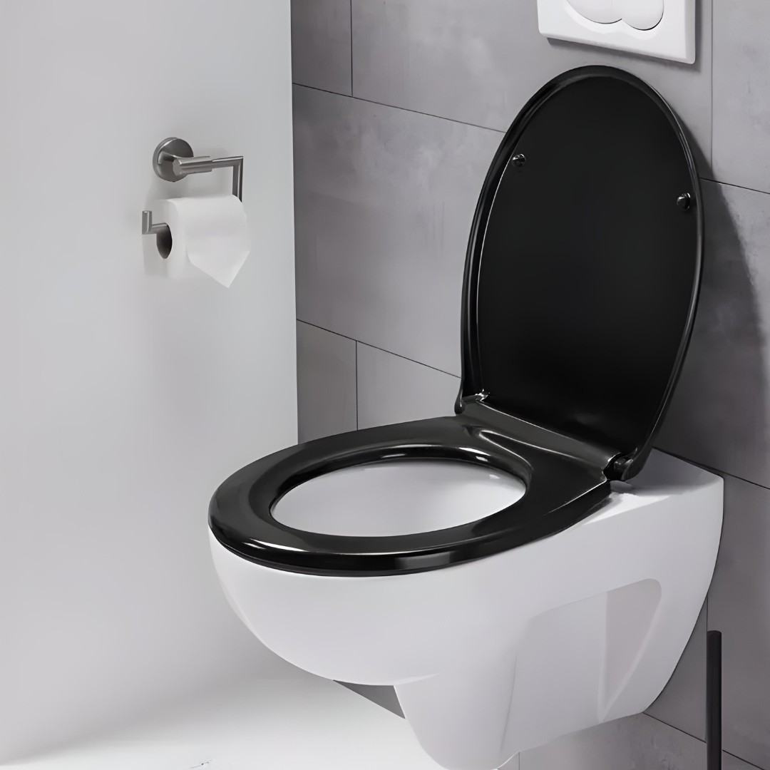 LIVARNO home Toilet Seat Black