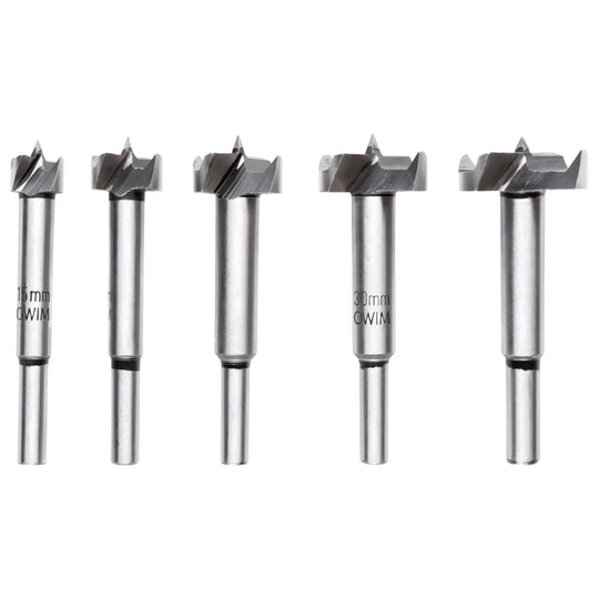 Parkside Wood Drill Bits, 5 With Practical Box