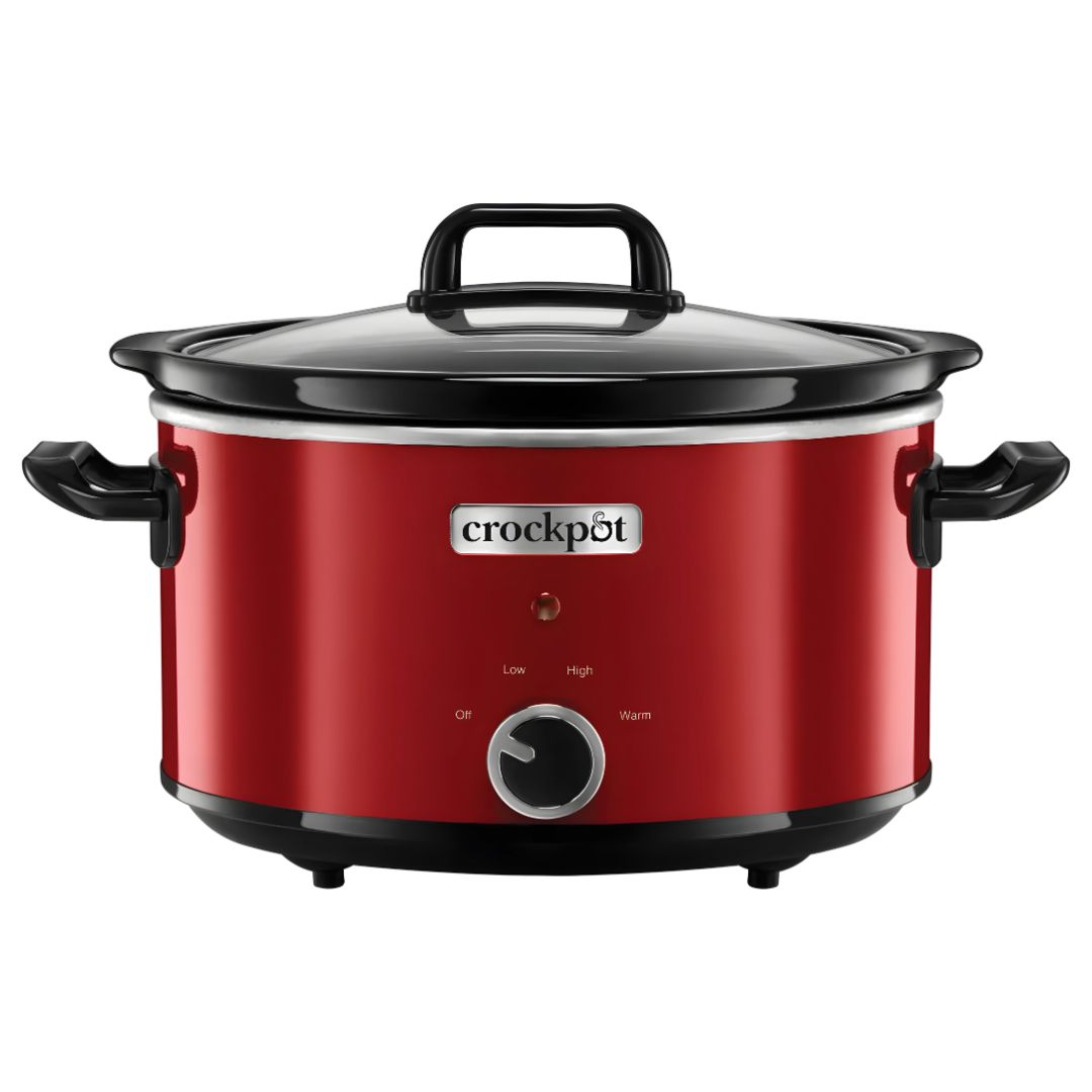 جهاز طهي بطيء CrockPot SCV400RD-050 (صندوق مفتوح) (جديد تمامًا)