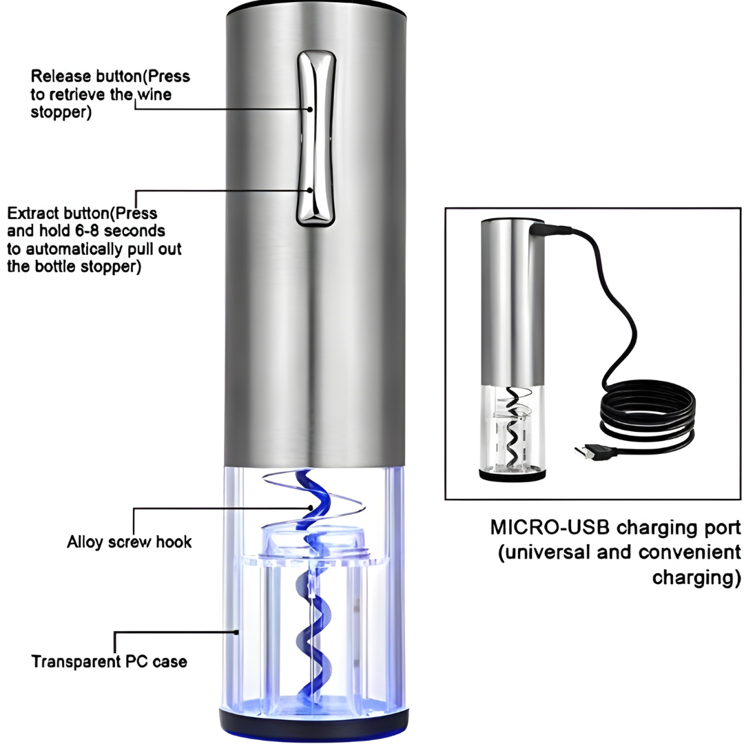 Rechargeable Electric Wine Opener