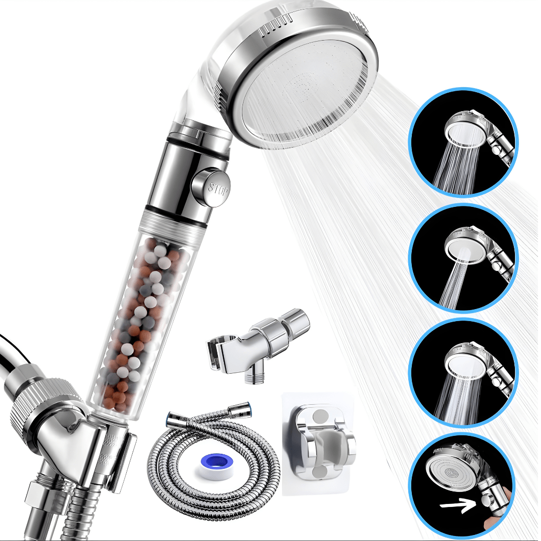 Filtered Shower Head Set | European Household
