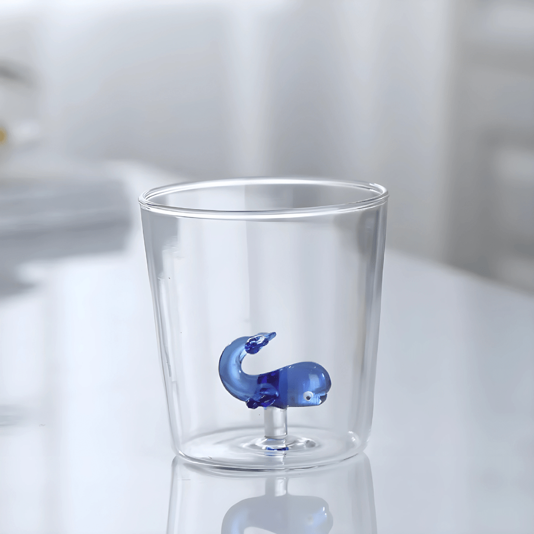 Borosilicate 3D Glass Tumbler | European Household