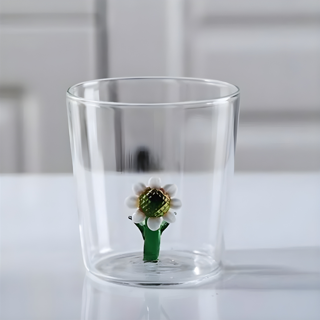Borosilicate 3D Glass Tumbler | European Household