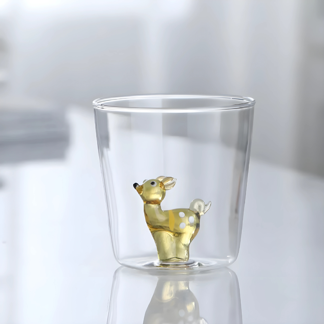 Borosilicate 3D Glass Tumbler 300ML