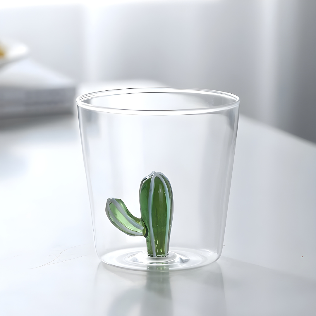 Borosilicate 3D Glass Tumbler 300ML