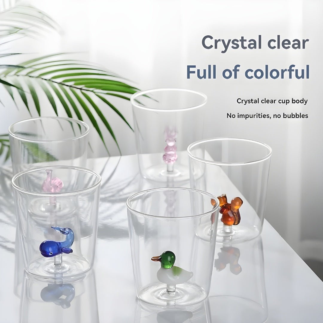 Borosilicate 3D Glass Tumbler | European Household