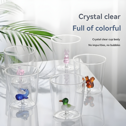 Borosilicate 3D Glass Tumbler 300ML