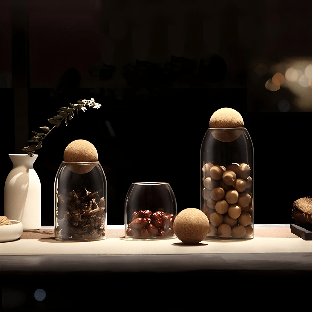 Borosilicate Glass Storage Jars | European Household