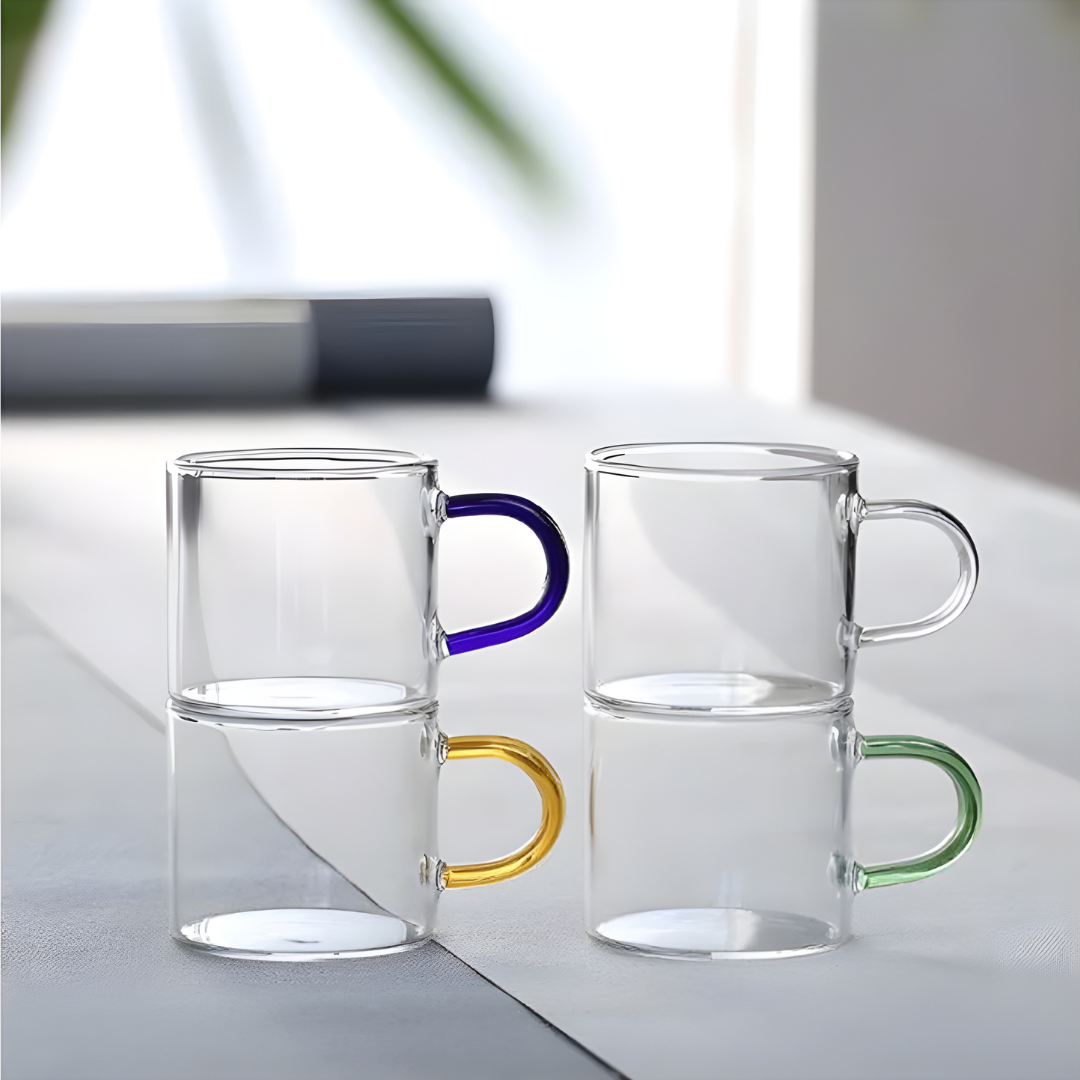 Heat Resistant 100ml Mini Glass Cup