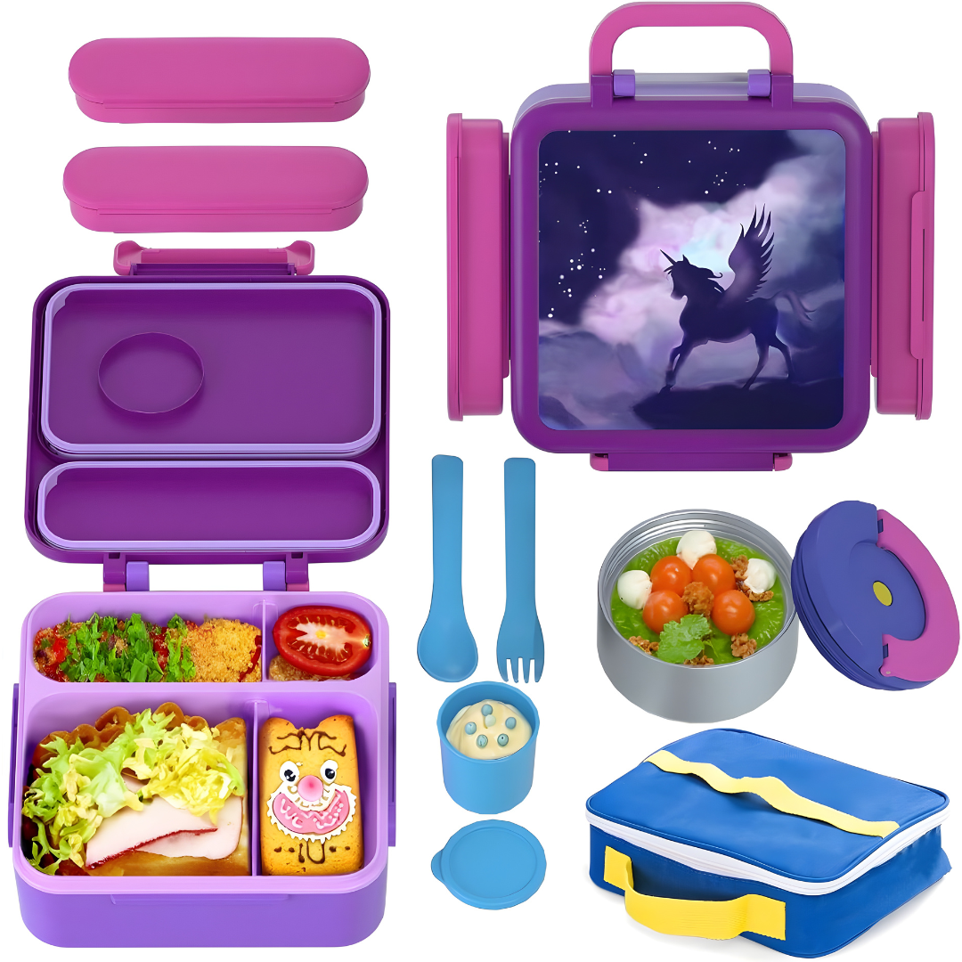 Premium All-in-One Bento Lunch Box Set