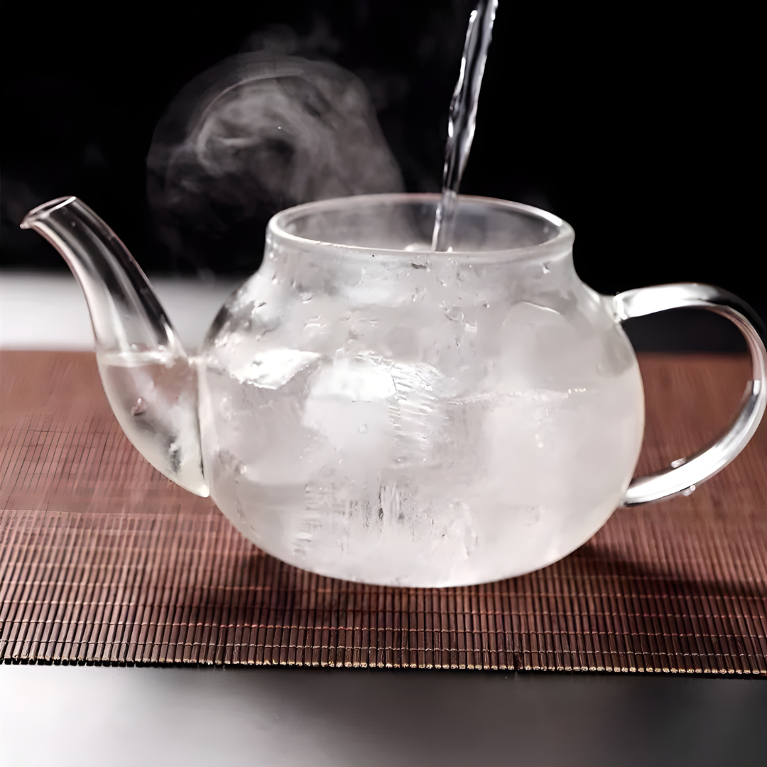 Heat-Resistant Borosilicate Glass Teapot with Strainer 800ML Or 1000ML