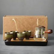 Japanese Tea Set with Tray | European Household


