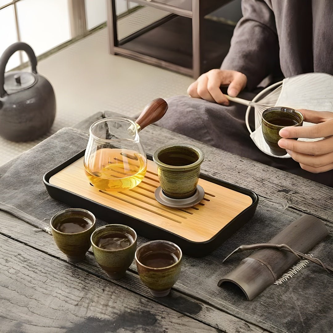 Japanese Tea Set with Tray | European Household

