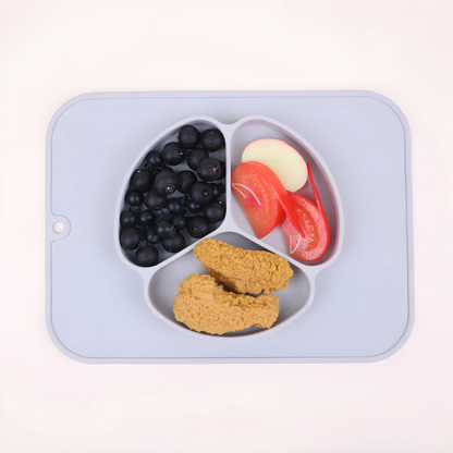 Premium Silicone Toddler Plate with Suction