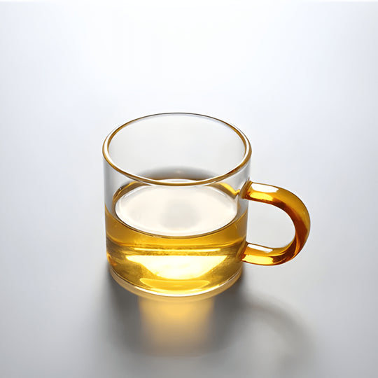 Draagbare hittebestendige glazen beker 120 ml