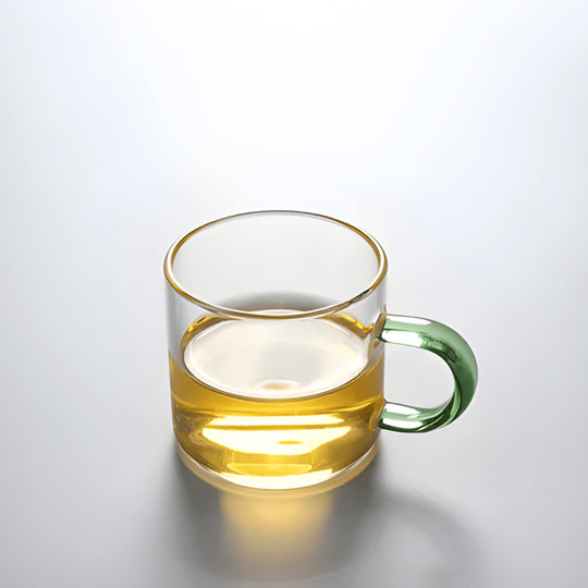 Draagbare hittebestendige glazen beker 120 ml