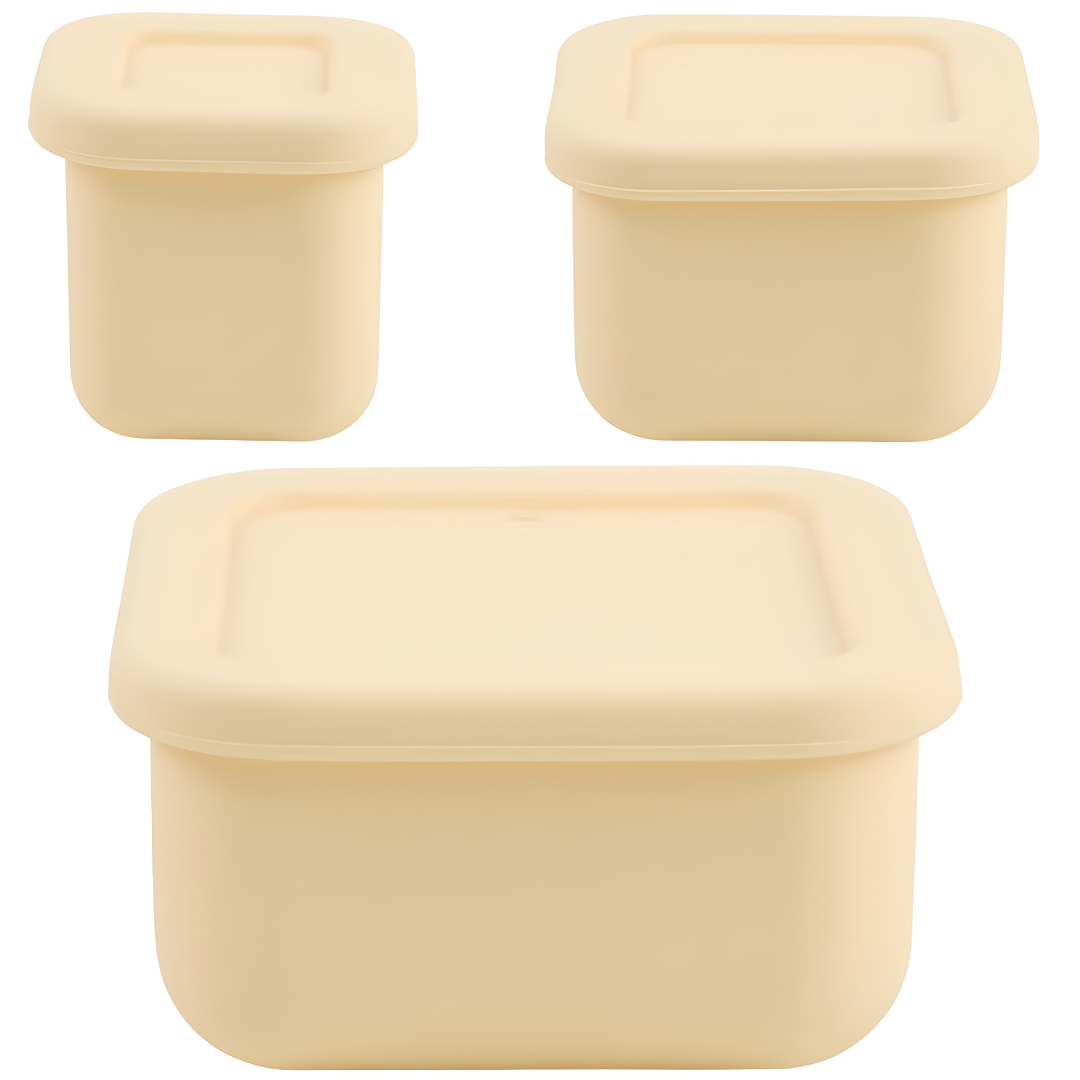 BPA-Free Mini Silicone Kids Snack Set