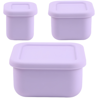 BPA-Free Mini Silicone Kids Snack Set