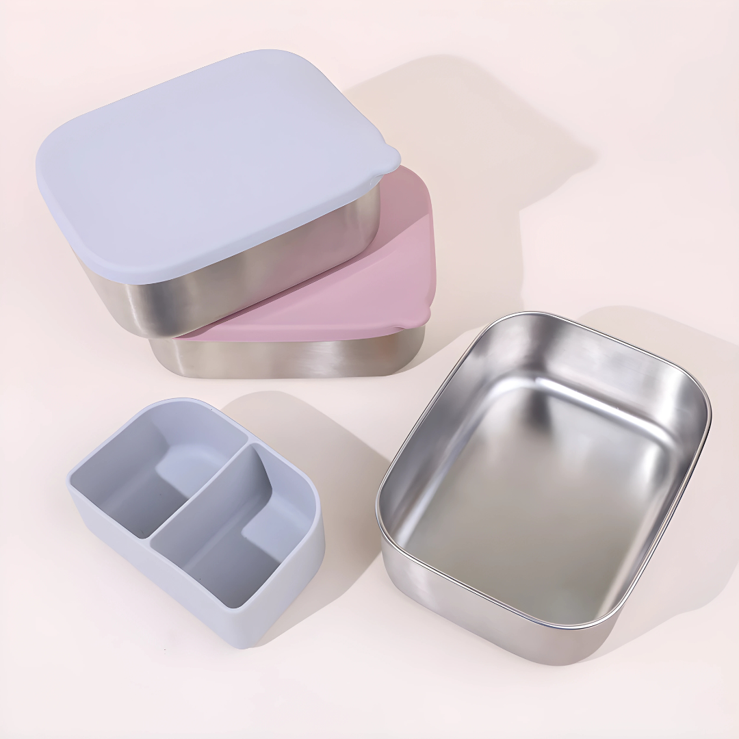 Leakproof Stainless Steel Kids Bento Box